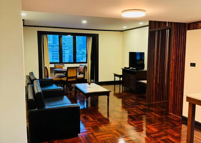 Apartment Spacious 1,2 & 3 Bedroom Serviced Omni - Nana Bts Bangkok